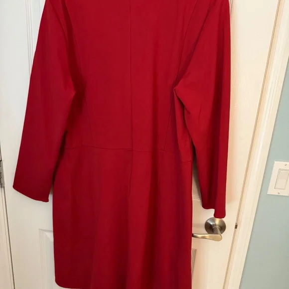 NWT Draper James Long-Sleeved Sadie Shift Dress in Ponte - Picture 5 of 7